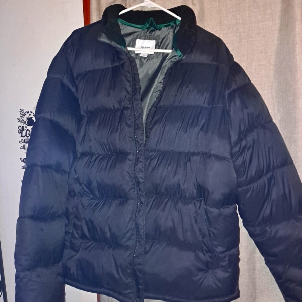 Mens coat bubble